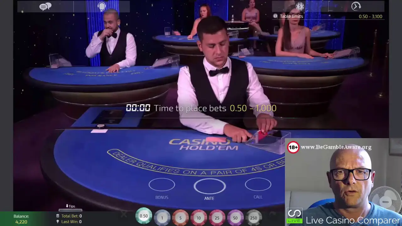Ezugi Live Casino Holdem Youtube