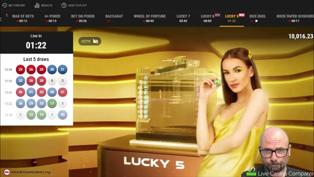 Betgames Lucky 5 Youtube
