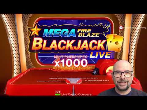 Playtech Mega Fire Blaze Blackjack Youtube