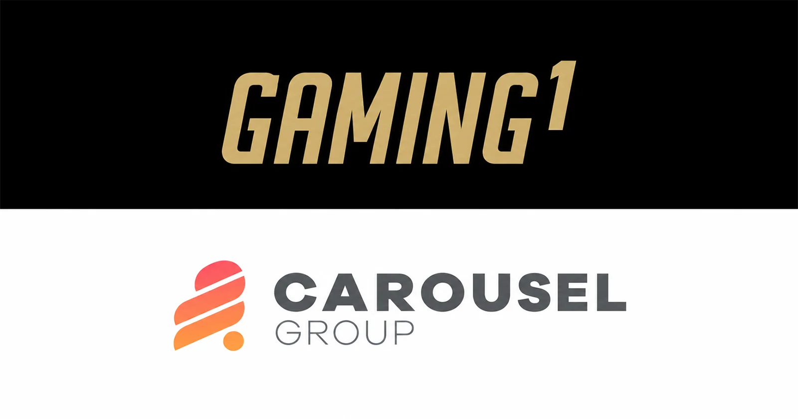 Gaming1 and Carousel Group logos