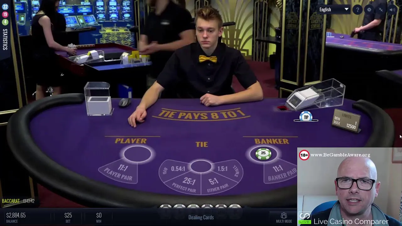 Lucky Streak Live Baccarat Youtube