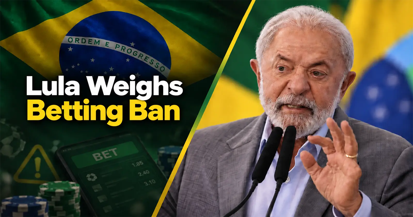 President Lula Weighs Betting Ban