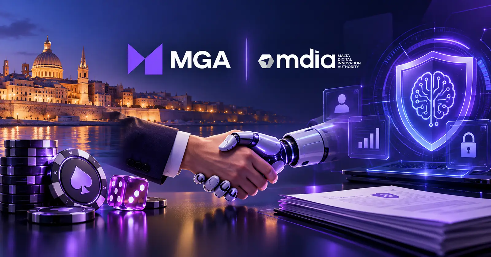 MGA and MDIA AI gaming collaboration