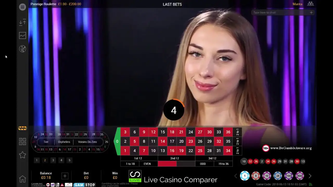 Playtech Prestige Roulette Youtube