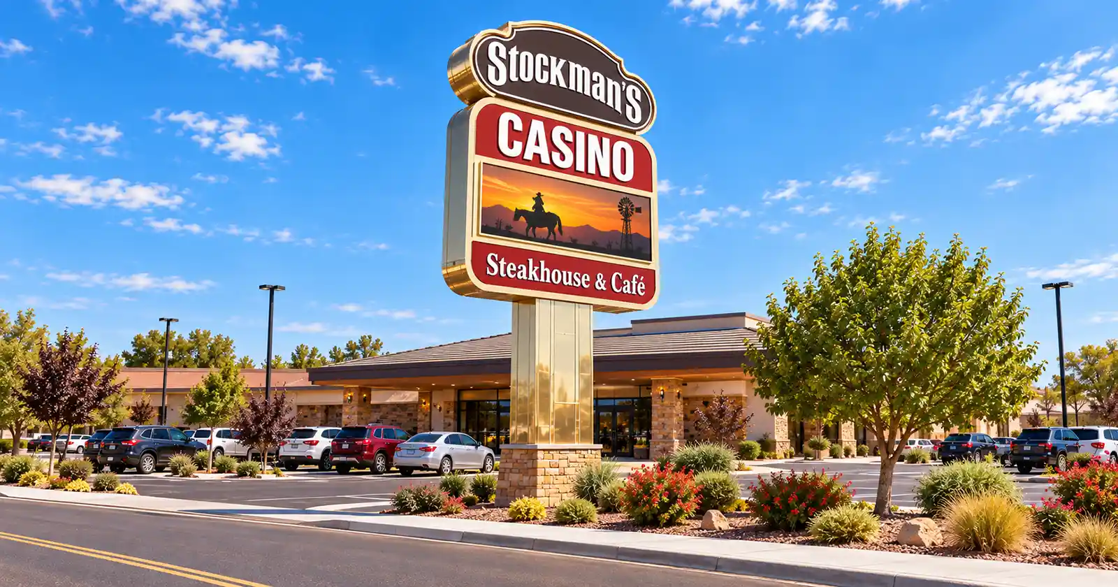Stockman’s Casino exterior in Nevada