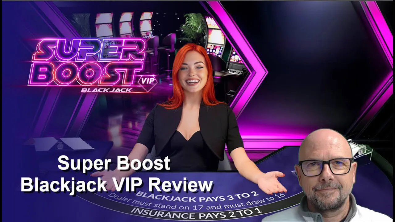 Super Boost Blackjack Video Review Player