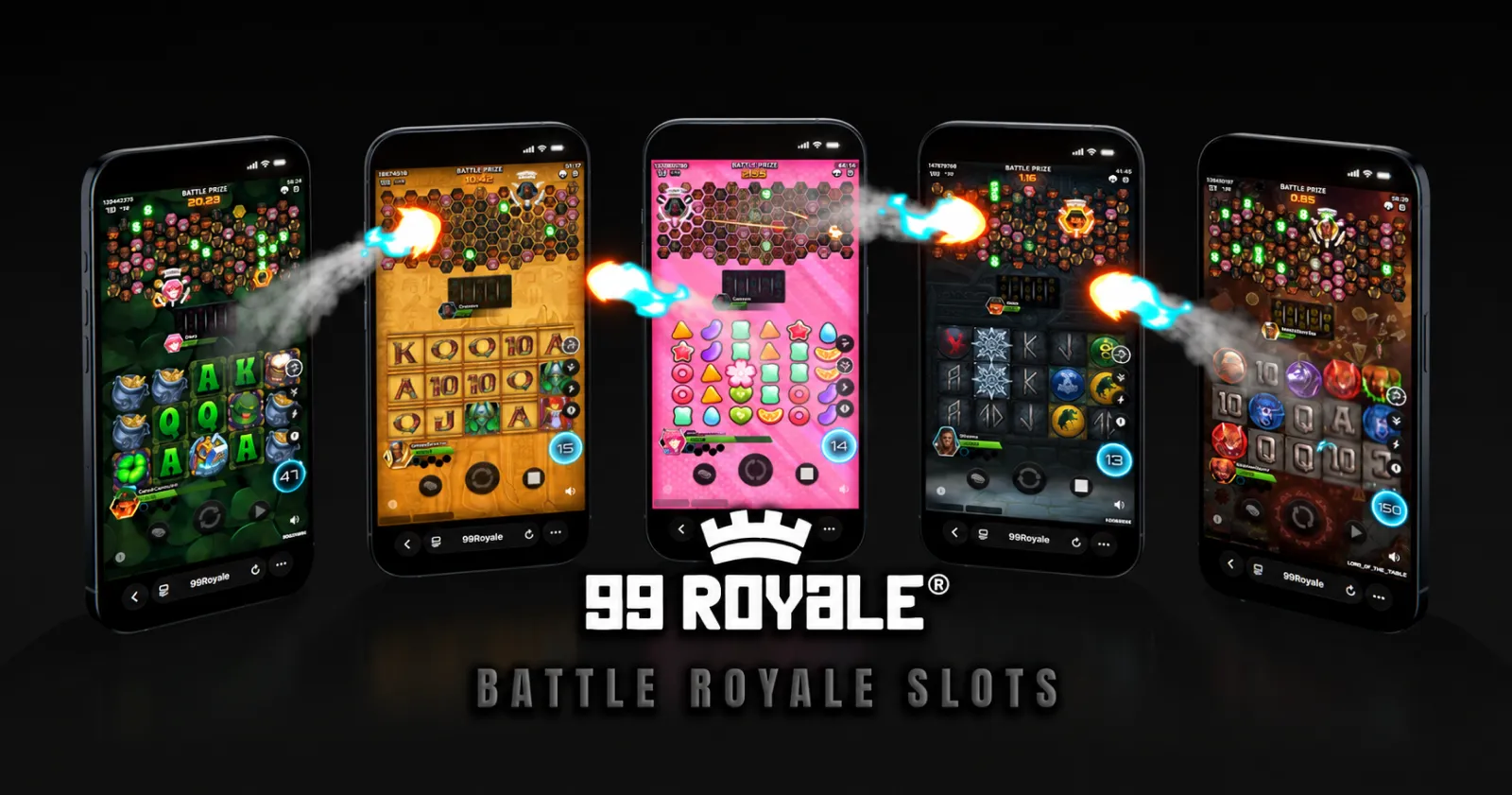 99 Royale Battle Royale Slots Banner