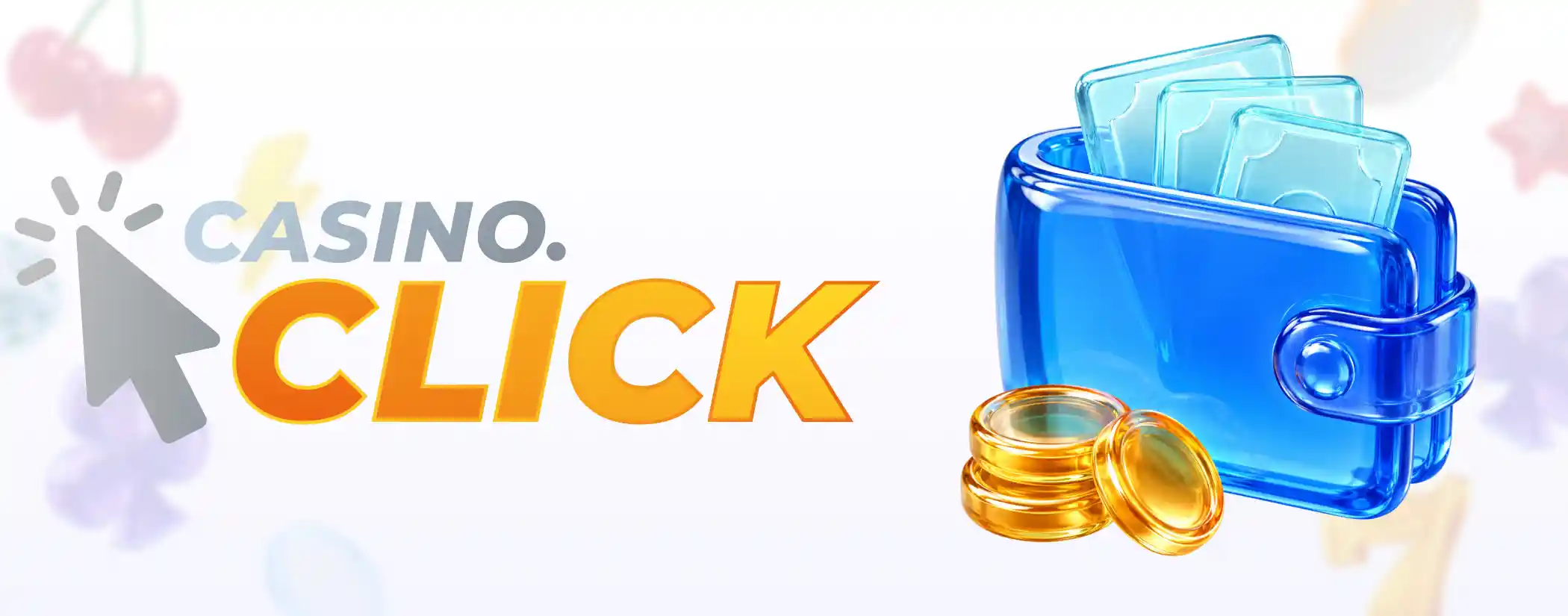Deposit options and coin purchases at Casino Click