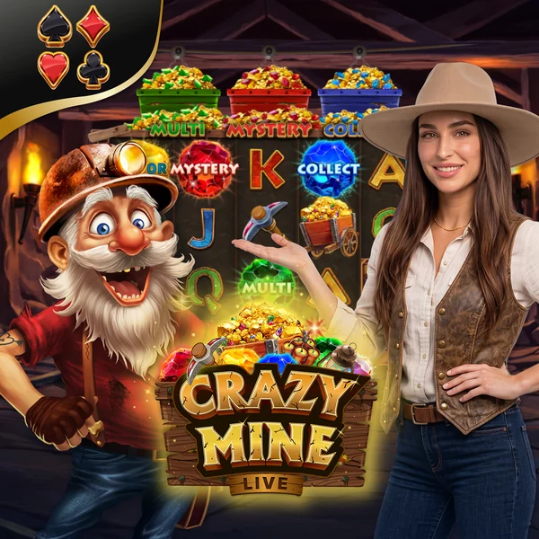 Crazy Mine Live Slot
