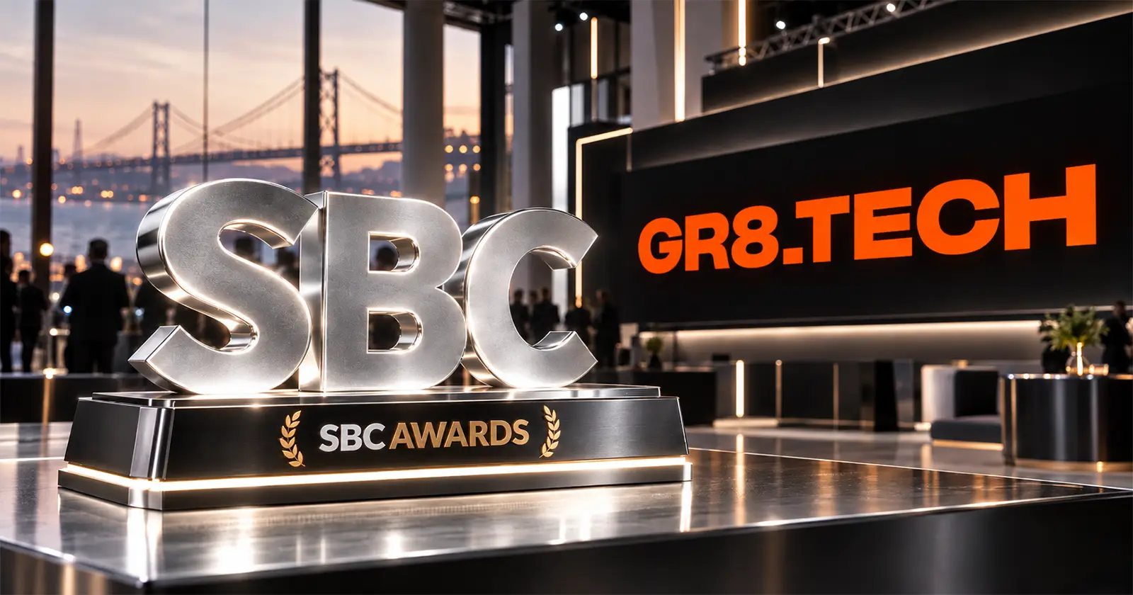 GR8.TECH Silver Award at SBC Awards