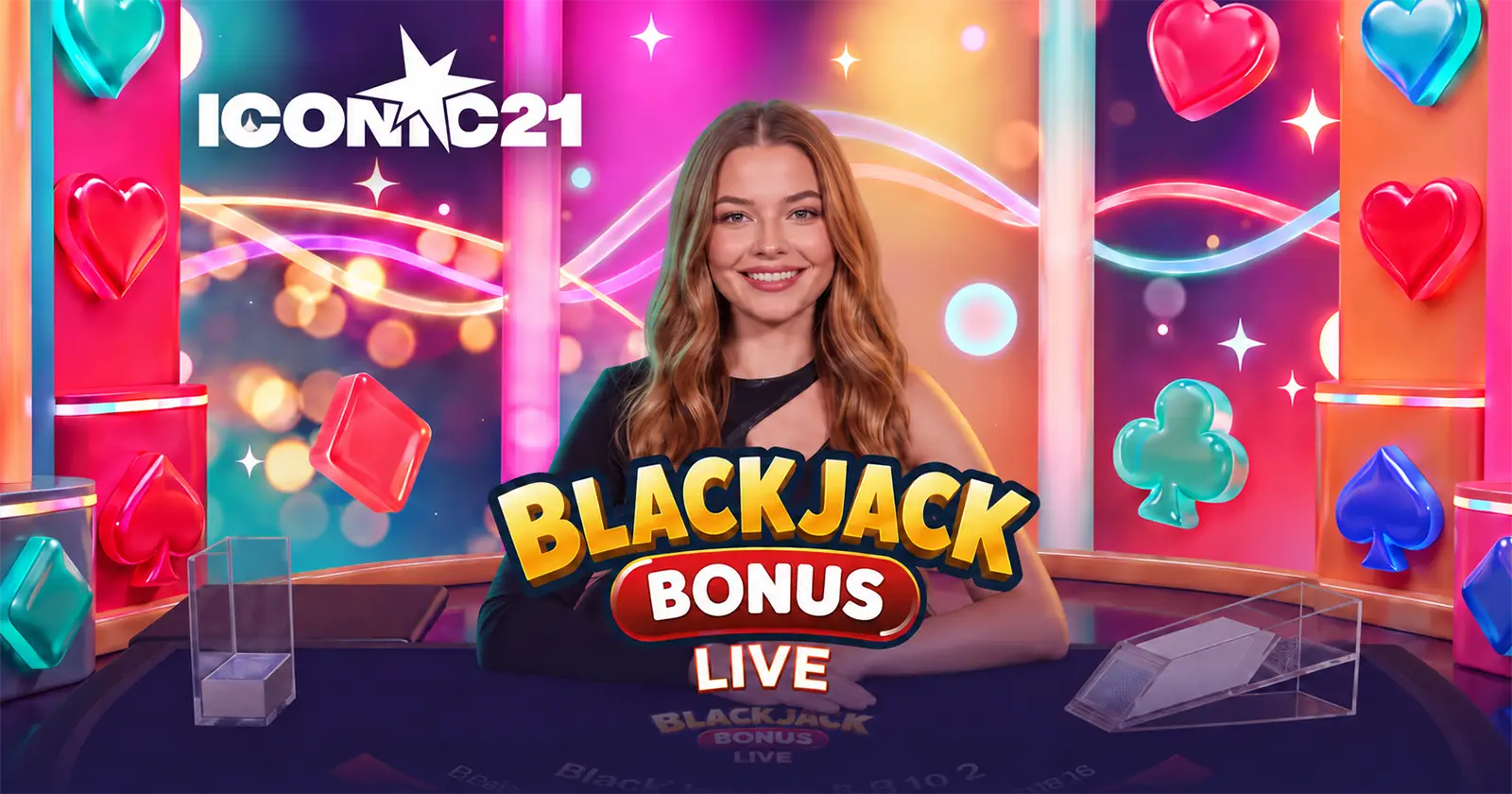 Iconic21 Blackjack Bonus Live Game