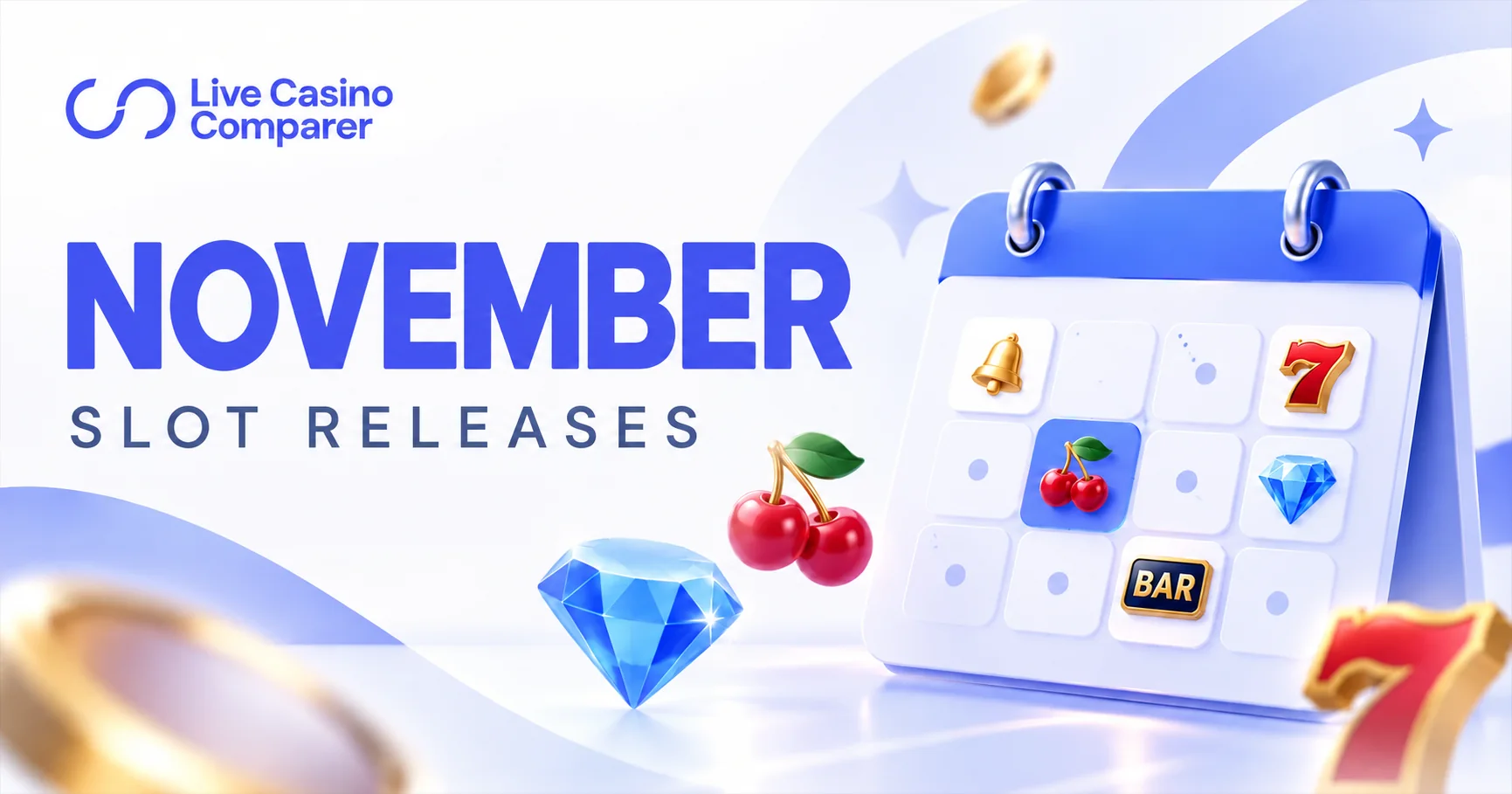 November slot releases calendar and highlights