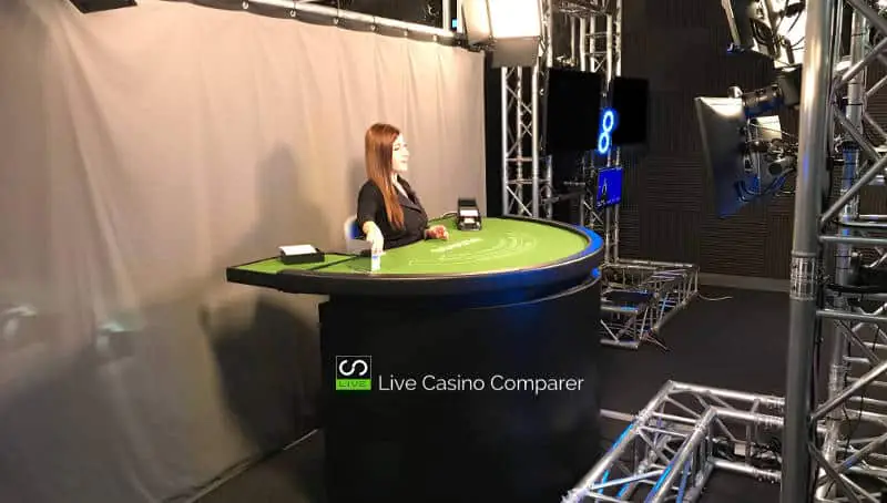 netent live dealer green screen