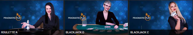 Ixbet live casino lobby