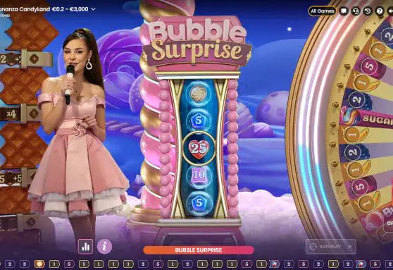 Pragmatic Live Sweet Bonanza Candyland