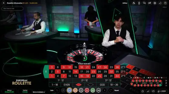 StakeLogic Live Roulette