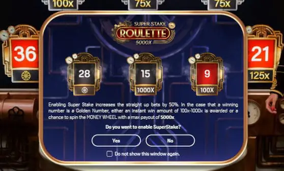 Super Stake Roulette