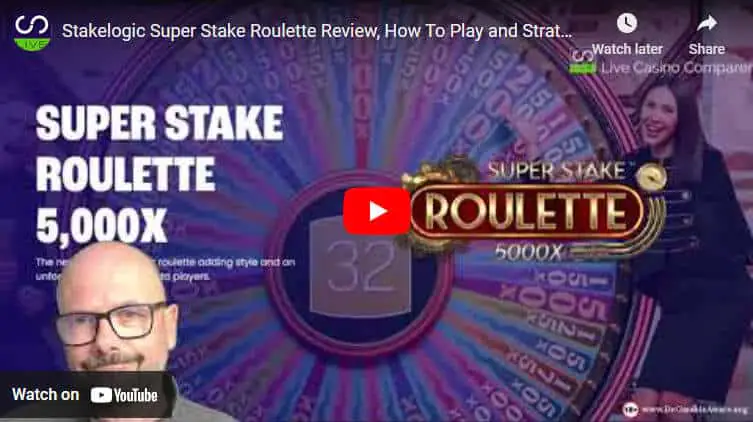 Super Stake Roulette Video Review