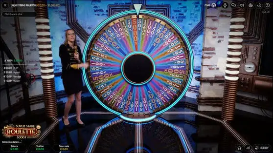 Gameshow – Super Stake Roulette