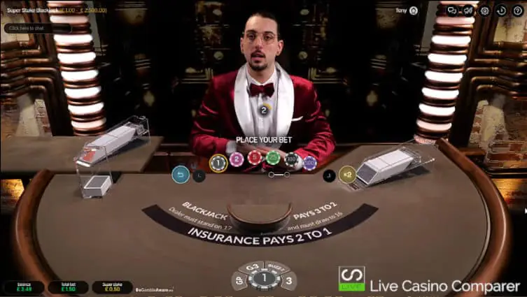 Super Stake Blackjack