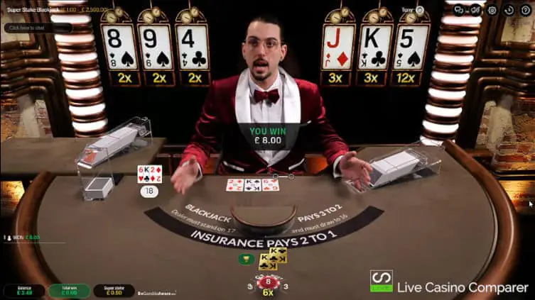 Super Stake Blackjack