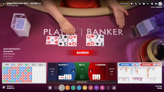 Pragmatic Mega Baccarat Live