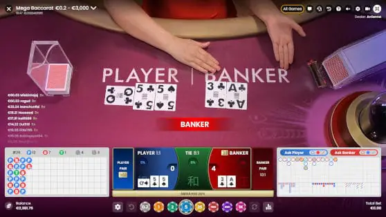 Pragmatic Mega Baccarat Live