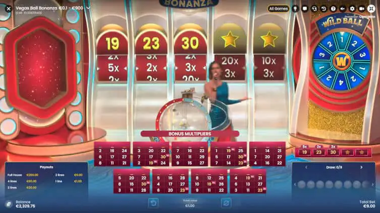 Vegas Ball Bonanza Live