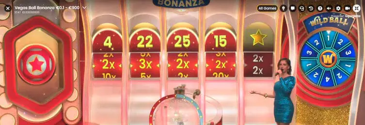 Vegas Ball Bonanza Live