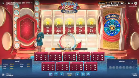 Vegas Ball Bonanza Live