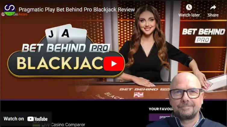 Bet Behind Pro Blackjack