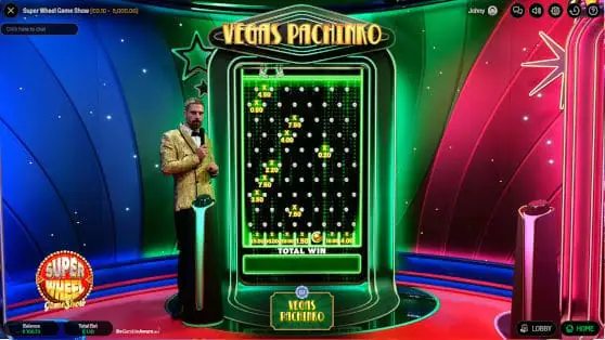 Vegas Pachinko Bonus Round