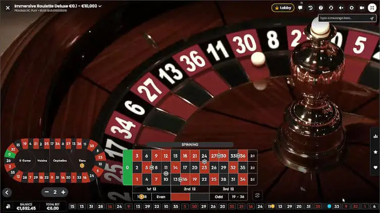 Pragmatic Immersive Roulette Deluxe