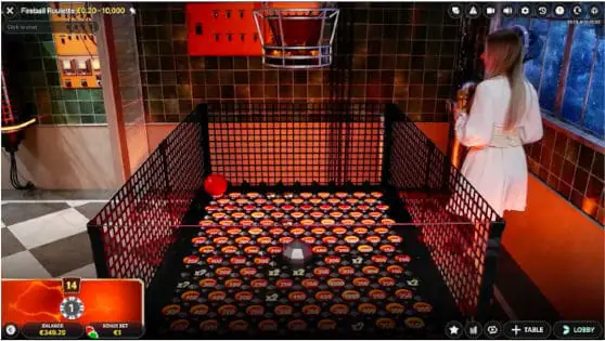 fireball roulette bonus round