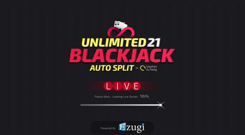 unlimited blackjack with auto splits